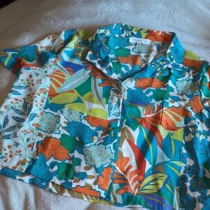 Rose & Olive Multicolor Floral Shirt